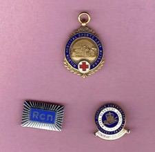 WILSON HOSPITAL MEDAL, ROYAL COLLEGE OF NURSES & ROYAL BERKSHIRE HOSPITAL BADGES