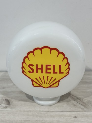 Shell mini gas pump globe - gas,