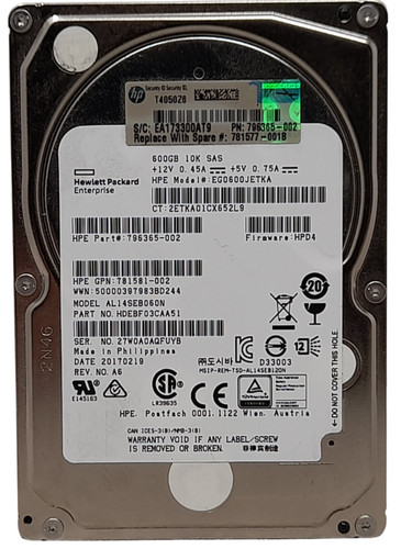 Hpe eg0600jetka 10k - eg0600jetka, 600gb