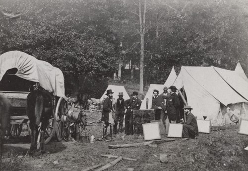 Silas holmes civil war camp - war,