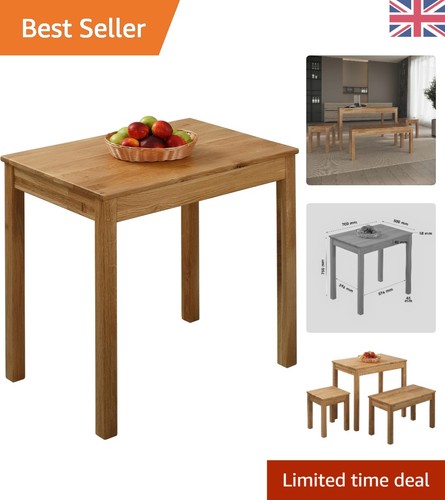Chic solid oak table tomas - table,
