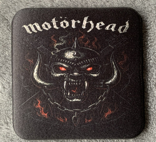 Metal music drinks coaster - metal,