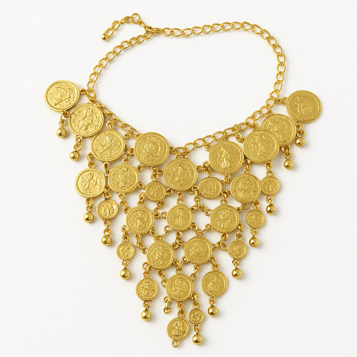 Belly dance necklace indian - belly,