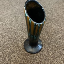 RARE Unusual Trial Design Ceramic Vase - Anita Harris Pottery - Samantha Johnson