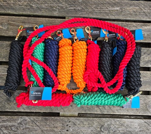Two lead ropes - lead,