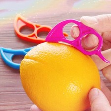 5Pcs Plastic Orange Peeler