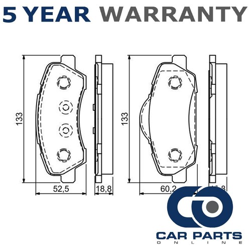 Brake pads set front cpo - brake,
