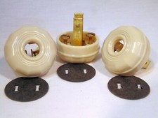 3 ORIGINAL ANTIQUE MID CENTURY