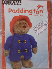 Knitting pattern of a Paddington Bear soft toy