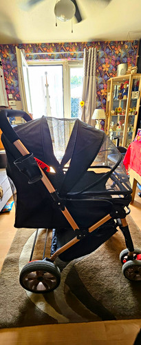 Foldable wheel pet stroller - foldable,