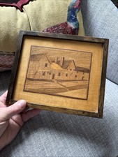Marquetry Wood Inlay Picture