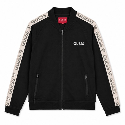 Guess mens black logo tape - guess,