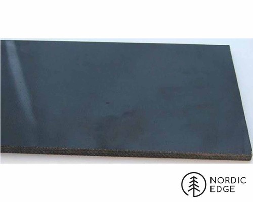 Black canvas micarta sheet - canvas,