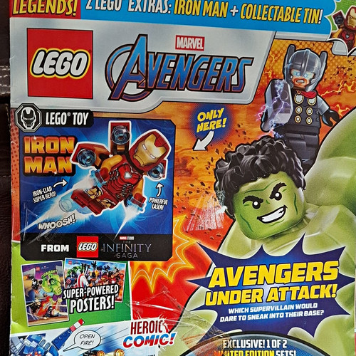 Lego marvel avengers magazine - marvel,