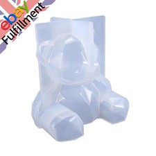 3D Teddy Bear Silicone Mould Epoxy Resin DIY Craft Making for DIY Nail Jewellery