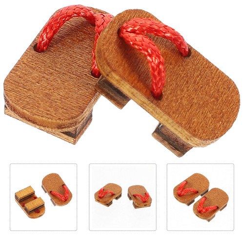 Pair mini wooden - pair, clogs