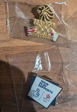 Apple 2020 Tokyo Olympic Team GB + Finger Cross Pin Badge – Limited Edition NEW
