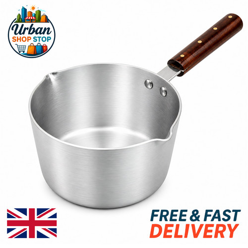 Aluminium milk pan saucepan - aluminium,