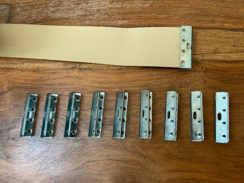 Metal clips for inch 5cm - 10,