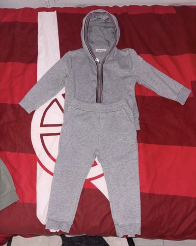 Kids grey moncler - grey, tracksuit