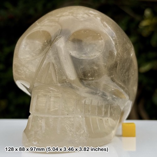 Quartz crystal skull inch - 5,