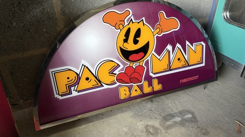 Namco pac man ball - namco, sign