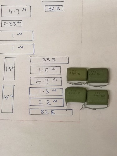 Erie capacitors bbc ls 3 - ,