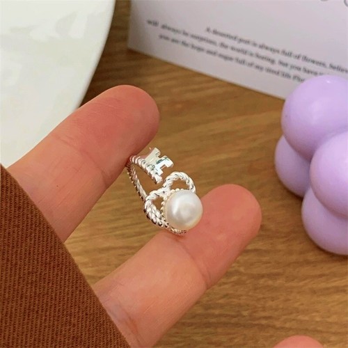 Pearl heart word adjustable - heart,