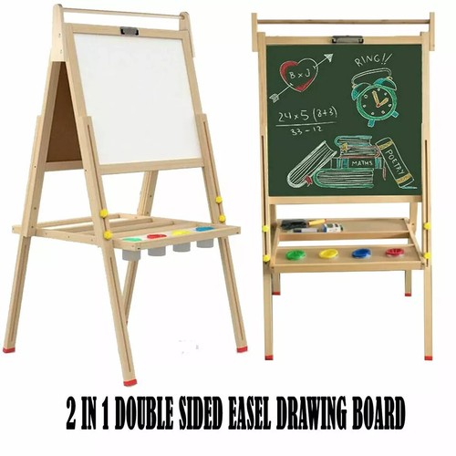 Kids easel wooden - 2, in