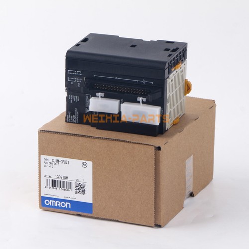 One new omron cj1m cpu21 - one, plc
