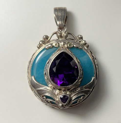 Amethyst amazonite 925 silver - 925,