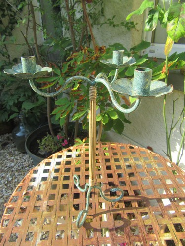 Arm metal candle - arm,