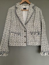 M&S tweed boucle style blazer
