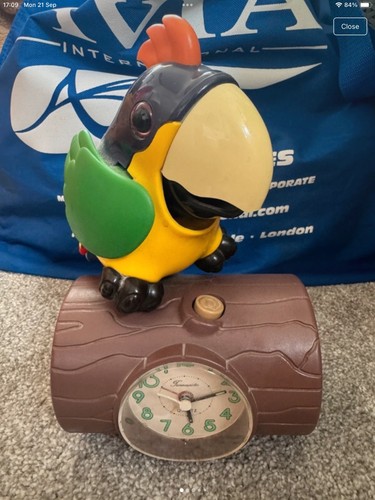 Vintage talking parrot - vintage,