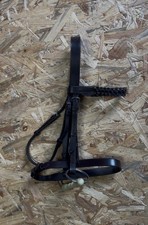 Shires GARA   Pony Brown Bridle With Plaited Browband And  4.5 Bit