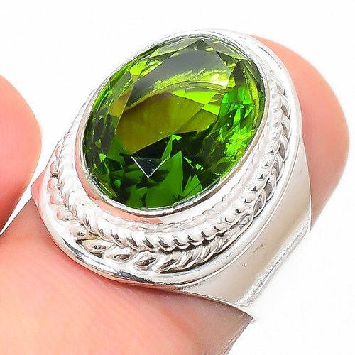Green peridot gemstone 925 - gemstone,