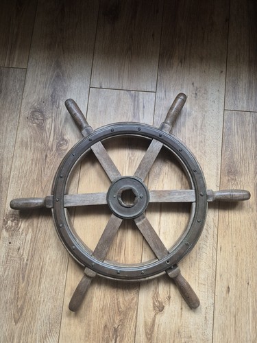 Authentic helm wheel - helm, captains