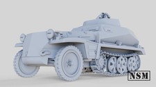 WWII German Sdkfz 250/4 model