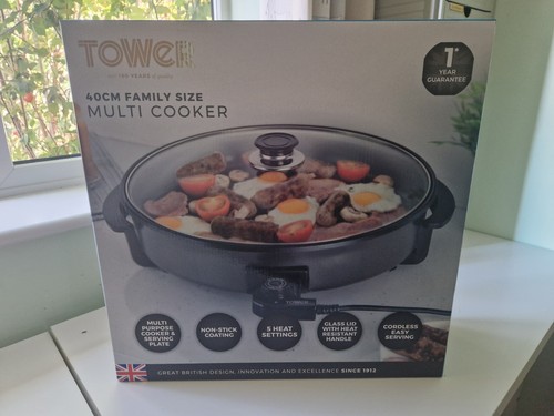 New tower multi cooker 40cm - new,