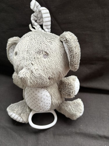 Playgro grey plush spot stripe - spot,