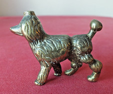 VINTAGE BRASS STANDARD POODLE