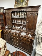 Solid Oak Welsh Dresser Georgian Style
