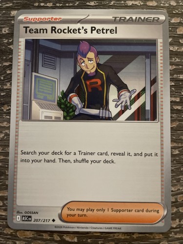 Team rocket petrel - petrel, 207/217