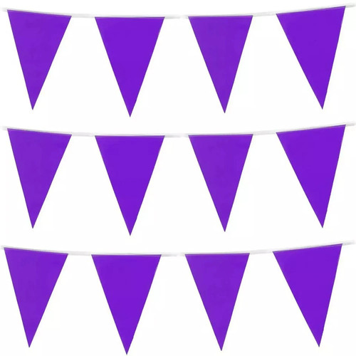 10m colour bunting flags - colour,