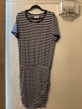 Hush Classic Stripe Dress Size M
