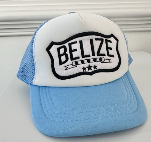 Belize light blue - blue, mesh