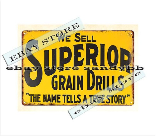 Superior grain drills - drills, metal