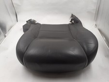 JAGUAR XJ6 X300 LEFT LOWER BOTTOM SEAT COVER BLACK CHARCOAL LEG LEATHER FOAM 