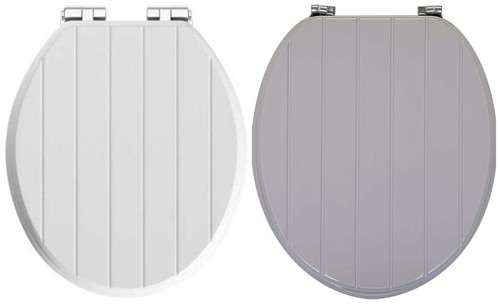 Tongue groove toilet seat - tongue,