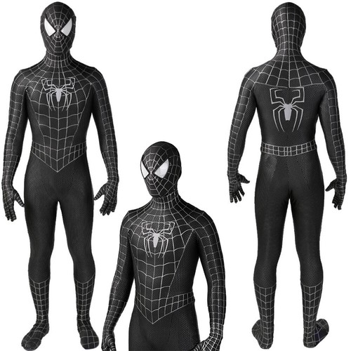 Black venom spiderman - black,
